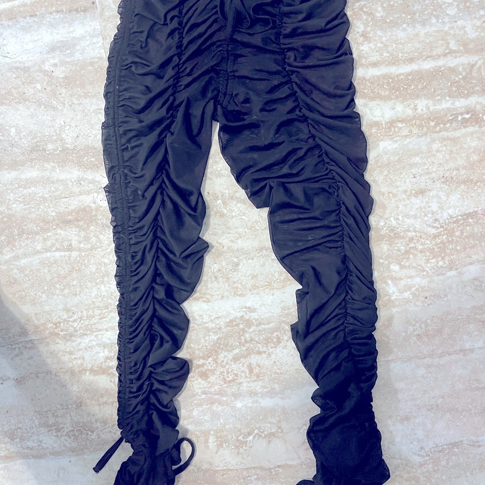 Dolls kill see through black pants